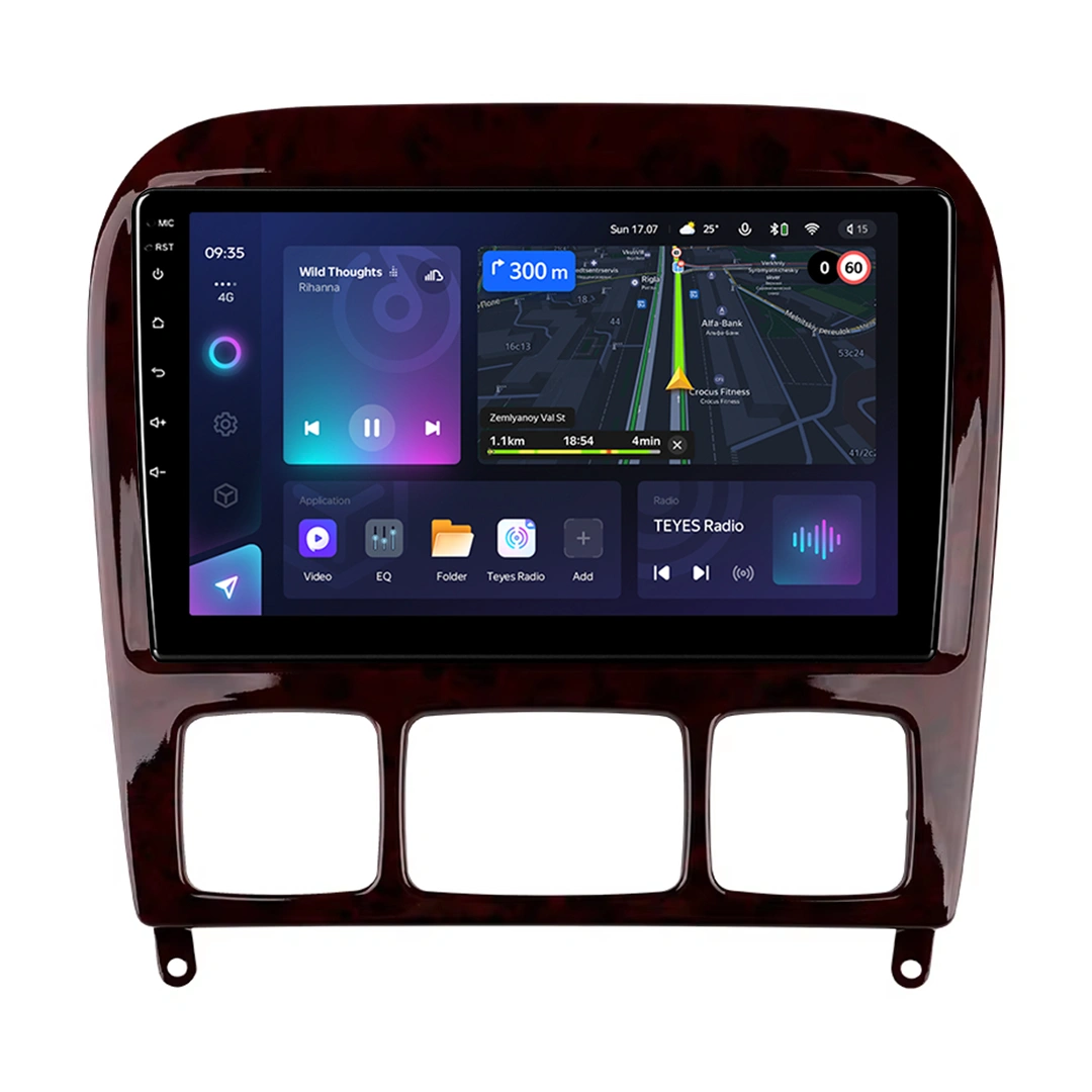 Navigatie Auto Teyes CC3L Mercedes-Benz S Class W220 1998-2005 4+32GB 9" IPS Octa-core 1.6Ghz, Android 4G Bluetooth 5.1 DSP [1]