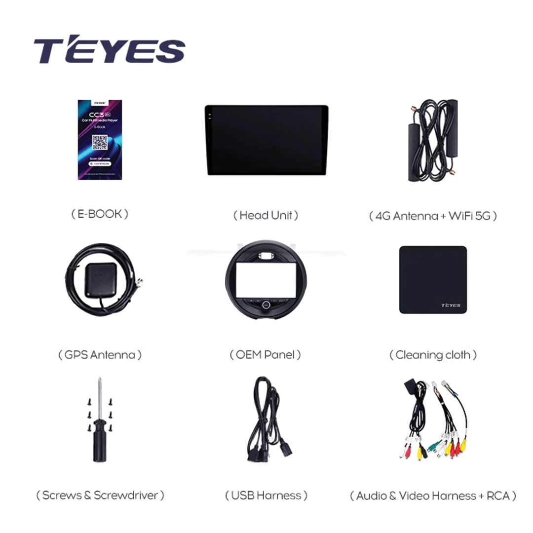 Navigatie Auto Teyes CC3L Mini 2007-2016 4+32GB 9" IPS Octa-core 1.6Ghz, Android 4G Bluetooth 5.1 DSP [9]