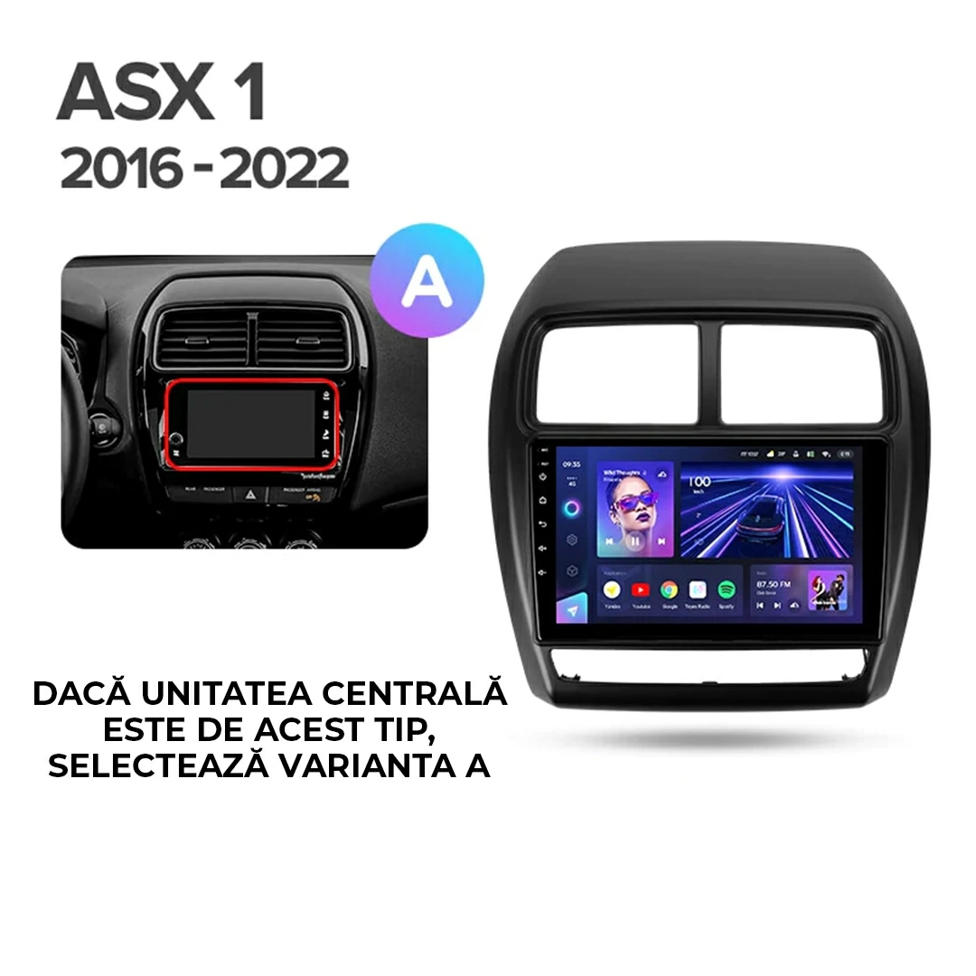 Navigatie Auto Teyes CC3L Mitsubishi ASX 2 2016-2023 4+32GB 9" IPS Octa-core 1.6Ghz Android 4G Bluetooth 5.1 DSP [7]