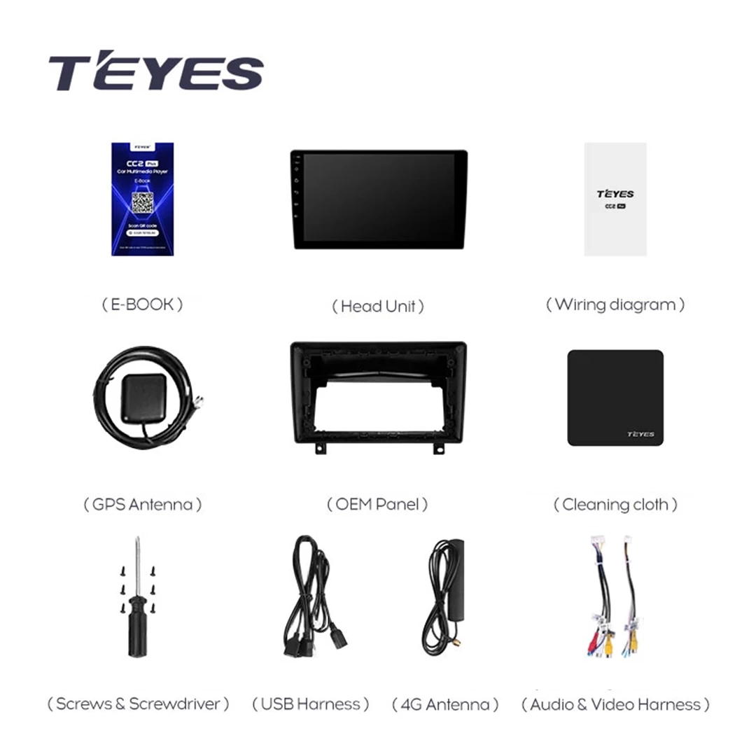 Navigatie Auto Teyes CC3L Opel Astra H 2004-2014 4+32GB 9" IPS Octa-core 1.6Ghz, Android 4G Bluetooth 5.1 DSP 0 DIN [7]