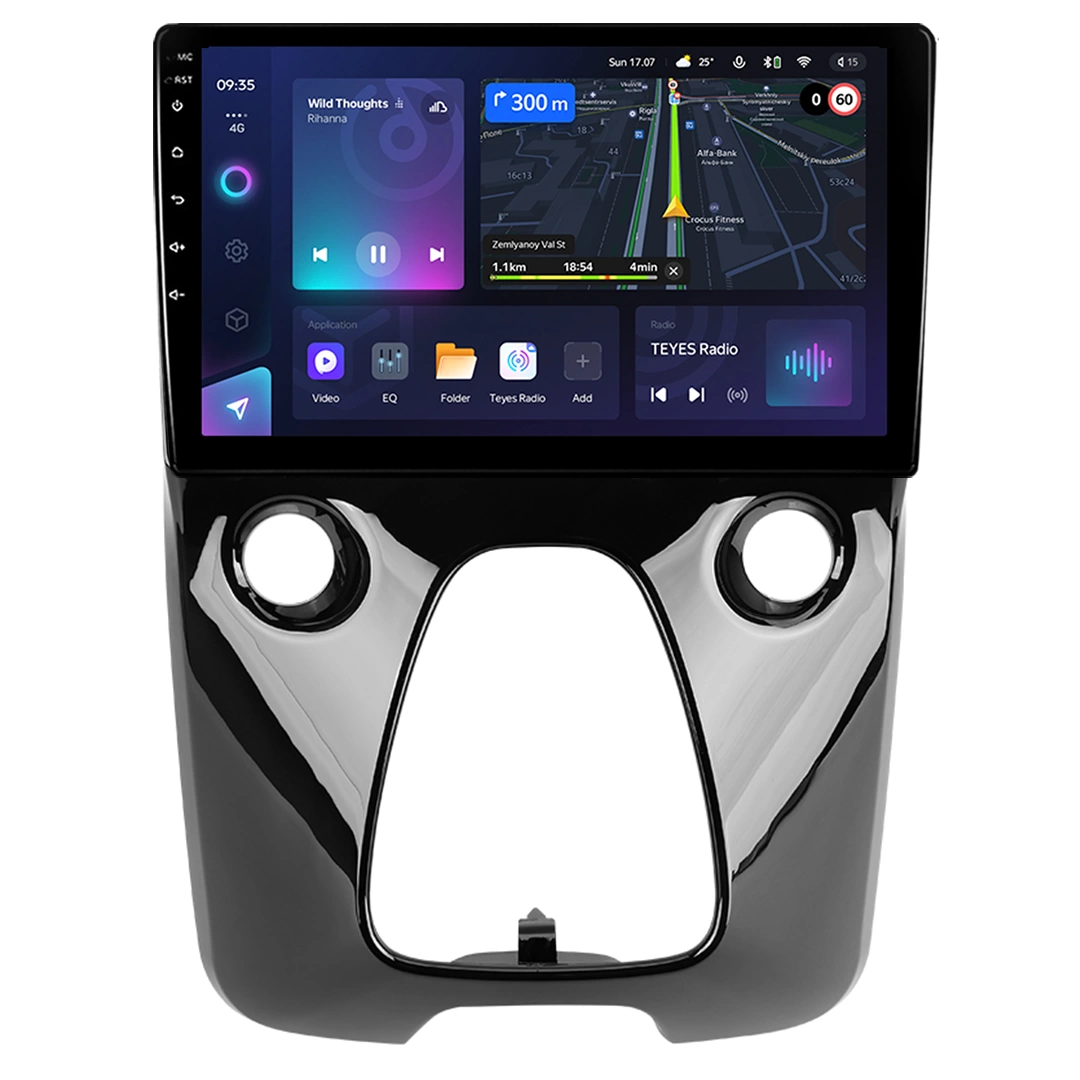 Navigatie Auto Teyes CC3L Peugeot 108 2014-2021 4+32GB 10.2" IPS Octa-core 1.6Ghz, Android 4G Bluetooth 5.1 DSP [1]
