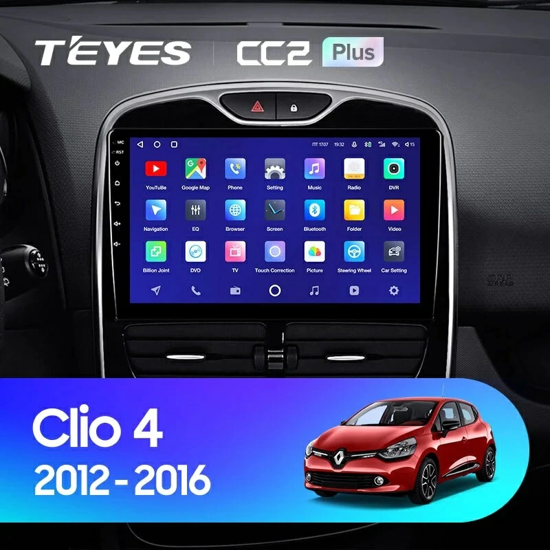 Navigatie Auto Teyes CC3L Renault Clio 4 2012-2015 4+32GB 10.2" IPS Octa-core 1.6Ghz, Android 4G Bluetooth 5.1 DSP [2]