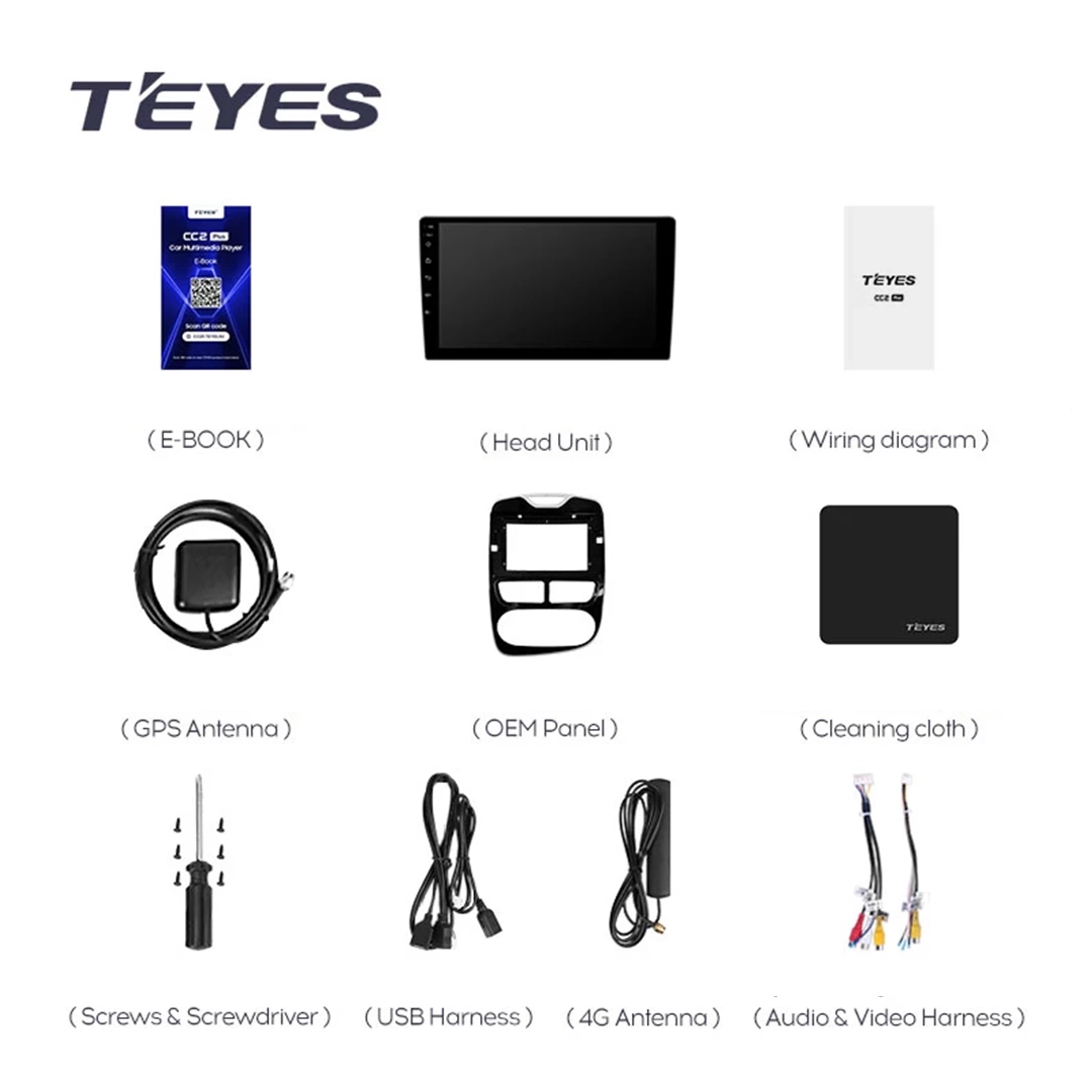 Navigatie Auto Teyes CC3L Renault Clio 4 2012-2015 4+32GB 10.2" IPS Octa-core 1.6Ghz, Android 4G Bluetooth 5.1 DSP [7]