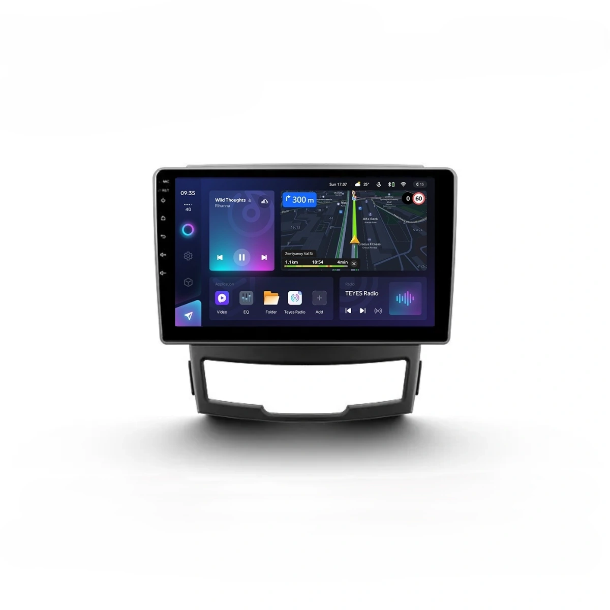Navigatie Auto Teyes CC3L SsangYong Actyon 2 2010-2013 4+32GB 9" IPS Octa-core 1.6Ghz, Android 4G Bluetooth 5.1 DSP [1]