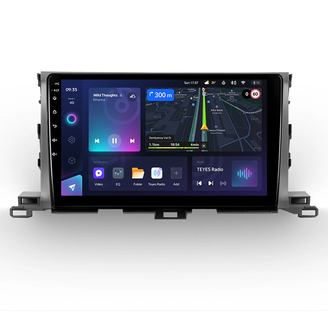 Navigatie Auto Teyes CC3L Toyota Highlander 3 2013-2018 4+64GB 10.2" IPS Octa-core 1.6Ghz, Android 4G Bluetooth 5.1 DSP [1]
