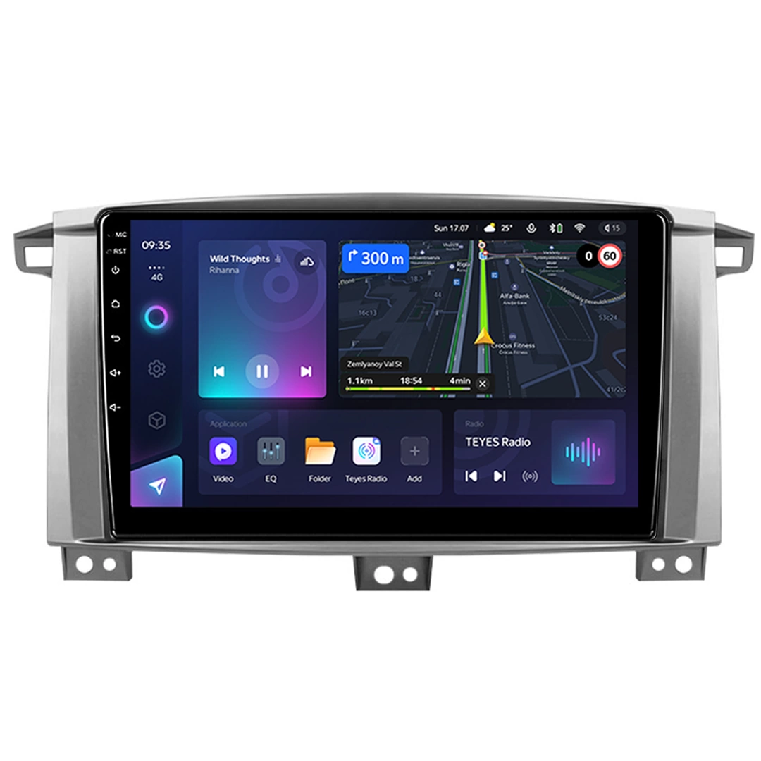 Navigatie Auto Teyes CC3L Toyota Land Cruiser LC J100 2002-2007 4+32GB 9" IPS Octa-core 1.6Ghz, Android 4G Bluetooth 5.1 DSP [1]