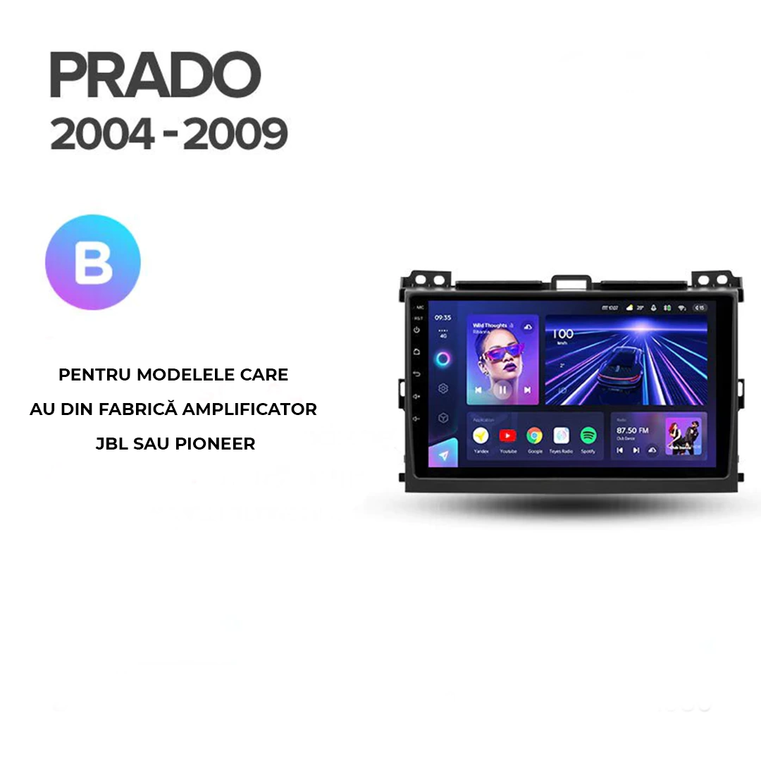 Navigatie Auto Teyes CC3L Toyota Land Cruiser Prado J120 2002-2009 4+32GB 9" IPS Octa-core 1.6Ghz, Android 4G Bluetooth 5.1 DSP [6]