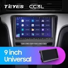 Navigatie auto Teyes CC3L Universala Skoda 4+32GB 9" IPS Octa-core 1.6Ghz Android 4G Bluetooth DSP [2]