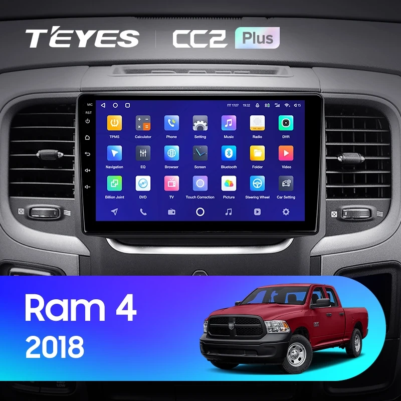 Navigatie Auto Teyes CC3L WiFi Dodge Ram 4 2013-2019 2+32GB 9" IPS Quad-core 1.3Ghz, Android Bluetooth 5.1 DSP [2]