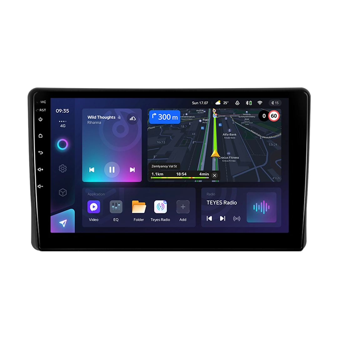 Navigatie Auto Teyes CC3L WiFi Fiat Panda 2003-2012 2+32GB 9" IPS Quad-core 1.3Ghz, Android Bluetooth 5.1 DSP [1]