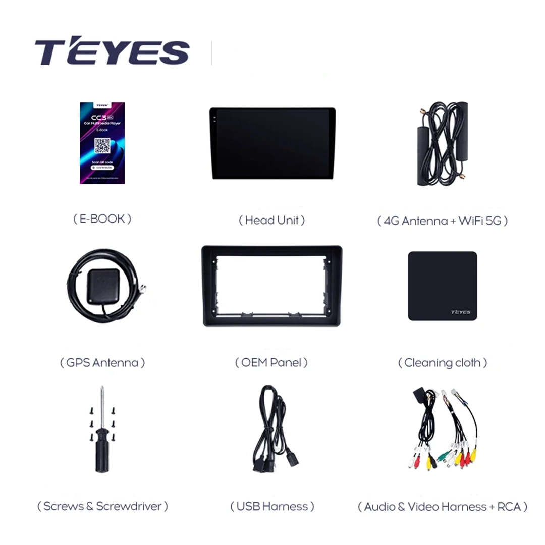 Navigatie Auto Teyes CC3L WiFi Fiat Panda 2003-2012 2+32GB 9" IPS Quad-core 1.3Ghz, Android Bluetooth 5.1 DSP [7]