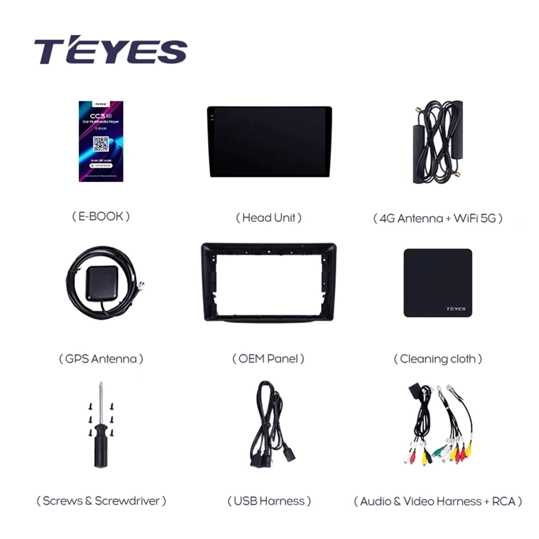 Navigatie Auto Teyes CC3L WiFi Kia Sorento 2010-2015 2+32GB 9" IPS Quad-core 1.3Ghz, Android Bluetooth 5.1 DSP [9]