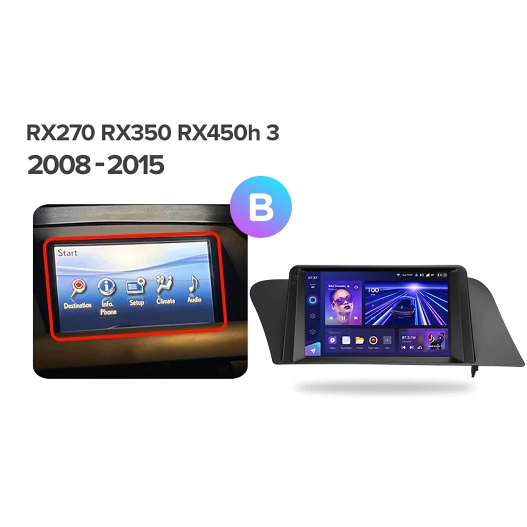 Navigatie Auto Teyes CC3L WiFi Lexus RX 2008-2012 2+32GB 9" IPS Quad-core 1.3Ghz, Android Bluetooth 5.1 DSP [8]