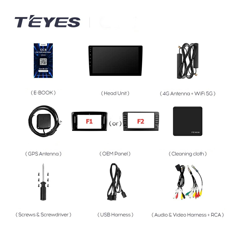 Navigatie Auto Teyes CC3L WiFi Mercedes-Benz ML W164 2006-2011 2+32GB 9" IPS Quad-core 1.3Ghz, Android Bluetooth 5.1 DSP [7]
