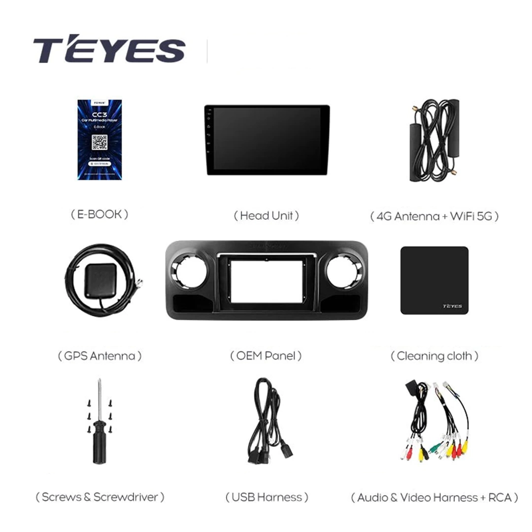Navigatie Auto Teyes CC3L WiFi Mercedes-Benz Sprinter 2019-2023 2+32GB 10.2" IPS Quad-core 1.3Ghz, Android Bluetooth 5.1 DSP [5]