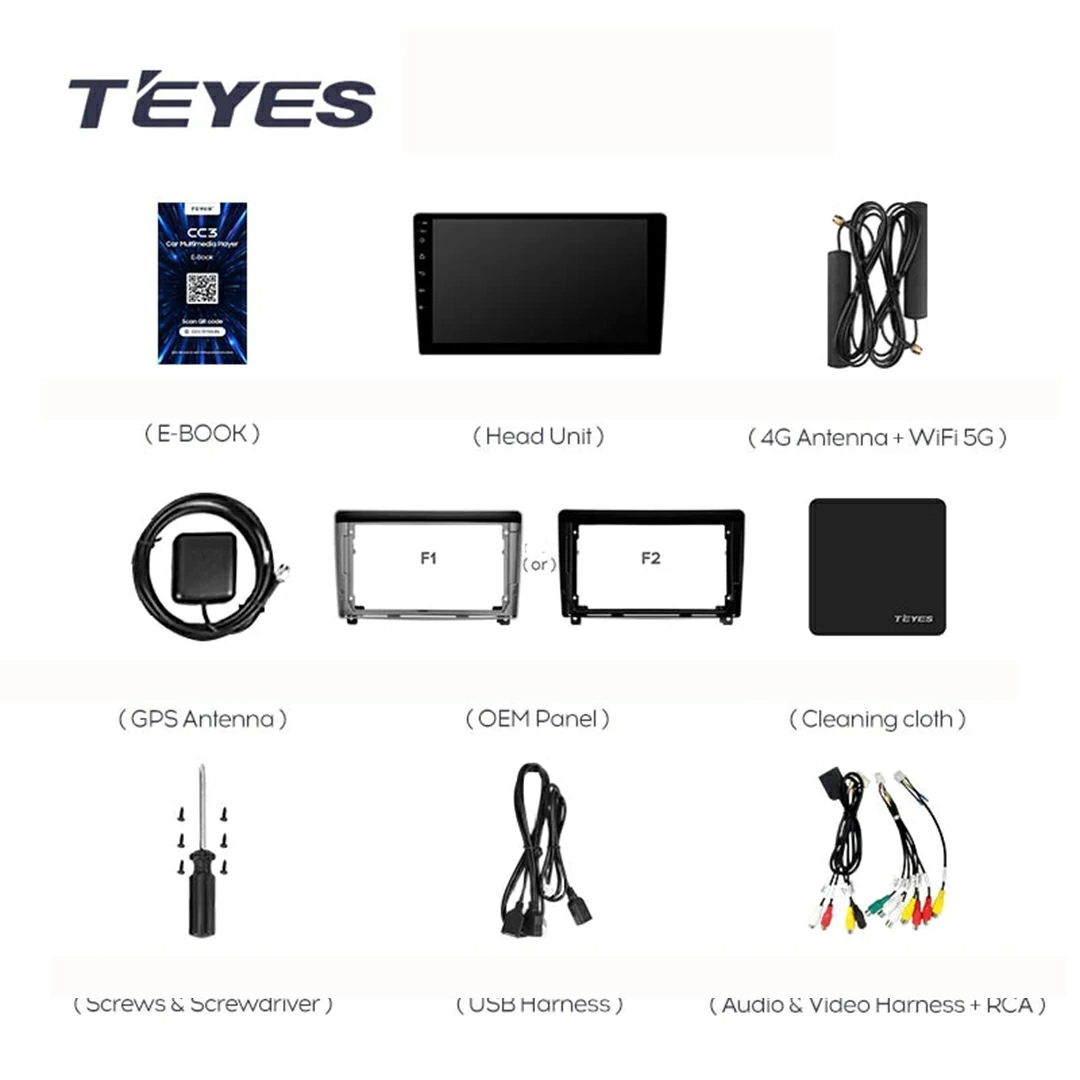 Navigatie Auto Teyes CC3L WiFi Peugeot 407 2004-2011 2+32GB 9" IPS Quad-core 1.3Ghz, Android Bluetooth 5.1 DSP [9]