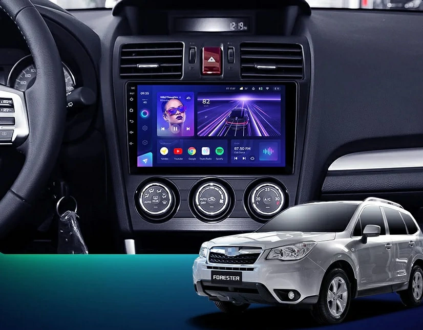 Navigatie Auto Teyes CC3L WiFi Subaru Forester 4 2012-2018 2+32GB 9" IPS Quad-core 1.3Ghz, Android Bluetooth 5.1 DSP [2]