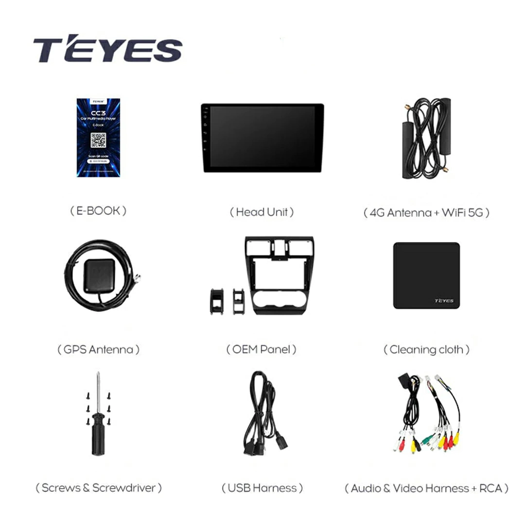 Navigatie Auto Teyes CC3L WiFi Subaru Forester SJ 2016-2018 2+32GB 9" IPS Quad-core 1.3Ghz, Android Bluetooth 5.1 DSP [7]