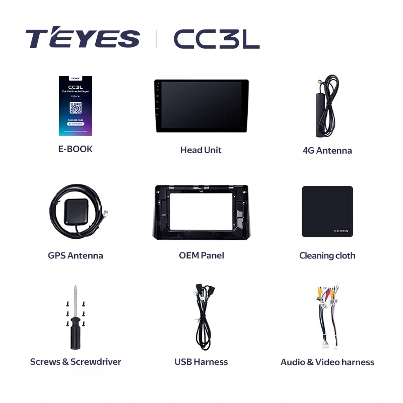 Navigatie Auto Teyes CC3L WiFi Toyota Corolla 12 2018-2020 2+32GB 10.2" IPS Quad-core 1.3Ghz, Android Bluetooth 5.1 DSP [9]
