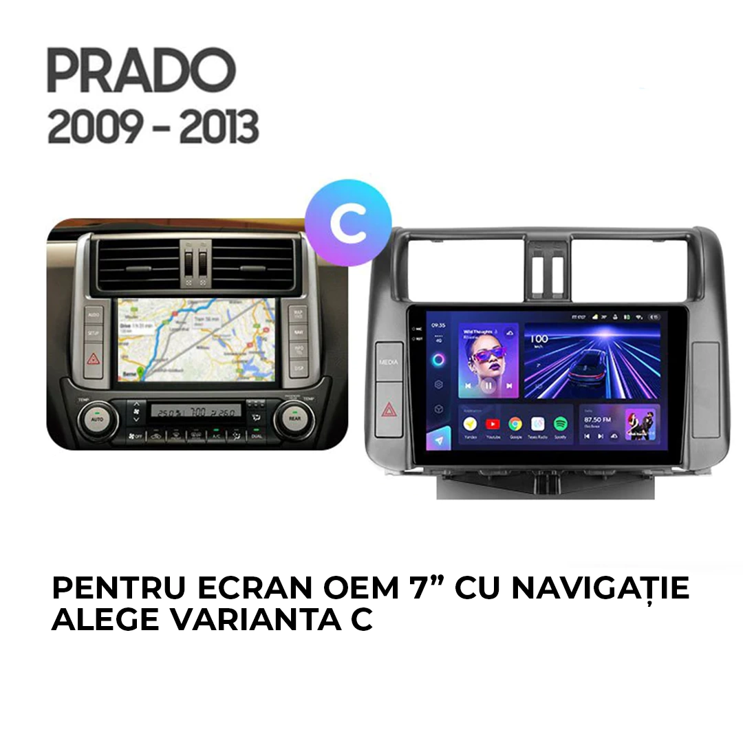 Navigatie Auto Teyes CC3L WiFi Toyota Land Cruiser Prado J150 2009-2013 2+32GB 9" IPS Quad-core 1.3Ghz, Android Bluetooth 5.1 DSP [9]