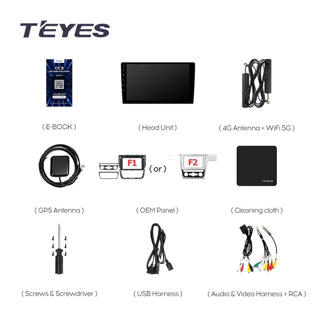 Navigatie Auto Teyes CC3L WiFi Volkswagen Passat B7 USA 2015-2018 2+32GB 10.2" IPS Quad-core 1.3Ghz, Android Bluetooth 5.1 DSP [8]