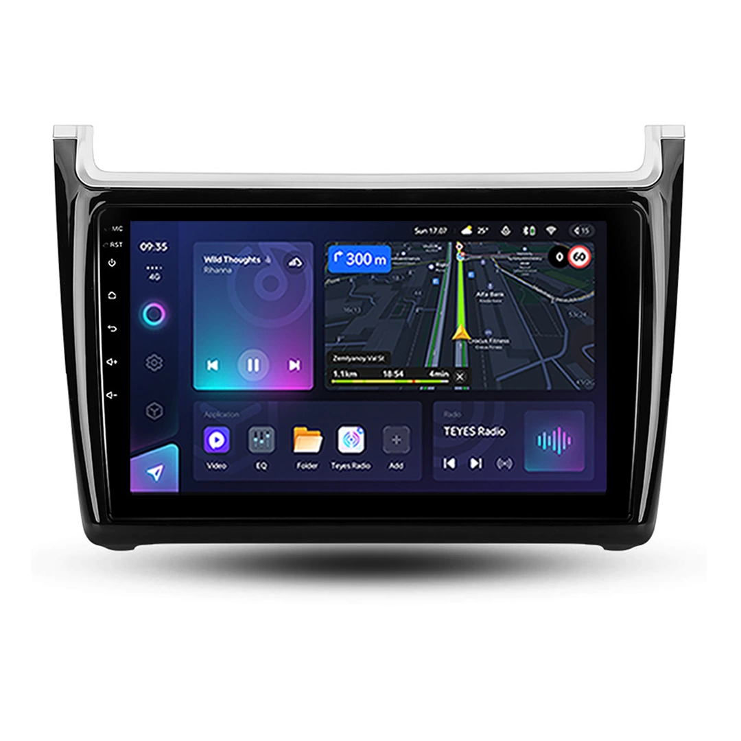 Navigatie Auto Teyes CC3L WiFi Volkswagen Polo 5 2008-2020 2+32GB 9" IPS Quad-core 1.3Ghz, Android Bluetooth 5.1 DSP [1]