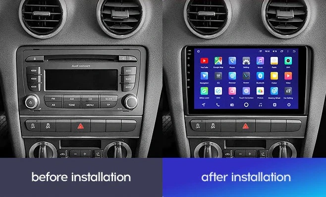 Navigatie Auto Teyes CC4 Audi A3 8P 2004-2013 6+128GB 9.5" QLED Octa-core 2.7Ghz, Android 4G Bluetooth 5.1 DSP [3]