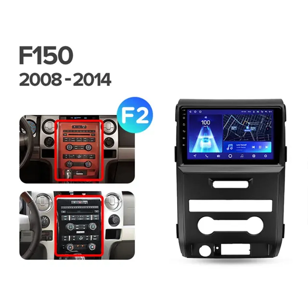 Navigatie Auto Teyes CC4 Ford F150 2009-2014 6+128GB 9.5" QLED Octa-core 2.7Ghz, Android 4G Bluetooth 5.1 DSP [4]