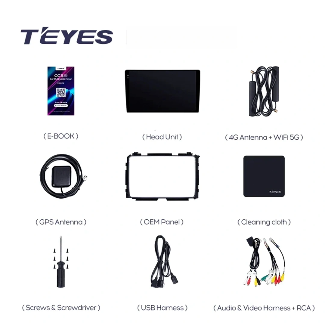 Navigatie Auto Teyes CC4 Honda HR-V 2015-2022 6+64GB 9.5" QLED Octa-core 2.7Ghz, Android 4G Bluetooth 5.1 DSP [4]