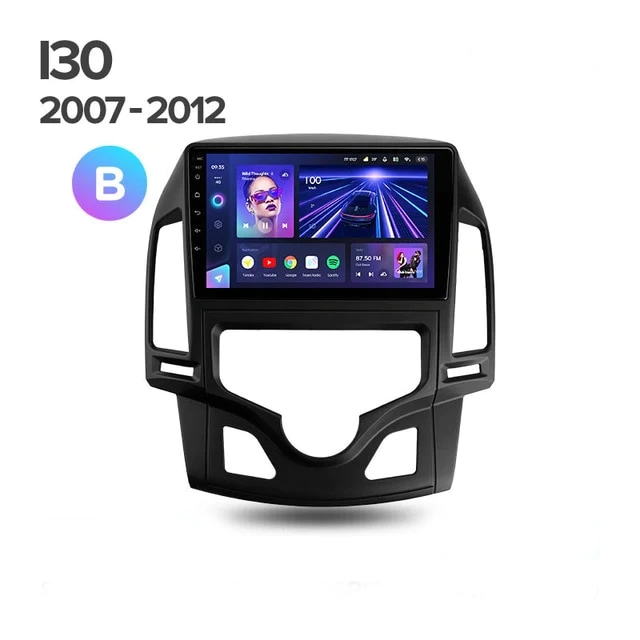 Navigatie Auto Teyes CC4 Hyundai i30 2007-2012 6+64GB 9.5" QLED Octa-core 2.7Ghz, Android 4G Bluetooth 5.1 DSP [3]