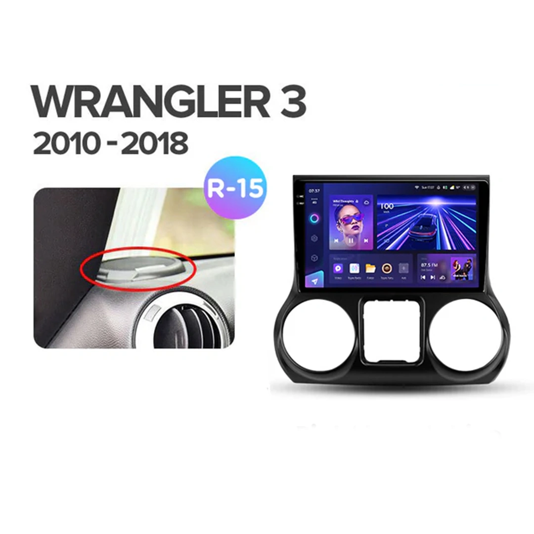 Navigatie Auto Teyes CC4 Jeep Wrangler 3 2010-2018 6+64GB 10.36" QLED Octa-core 2.7Ghz, Android 4G Bluetooth 5.1 DSP [5]