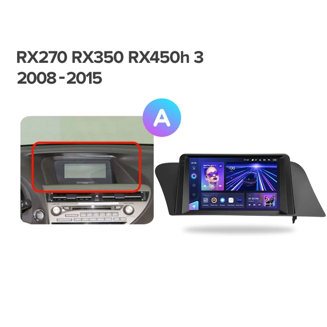 Navigatie Auto Teyes CC4 Lexus RX 2008-2012 6+64GB 9.5" QLED Octa-core 2.7Ghz, Android 4G Bluetooth 5.1 DSP [4]