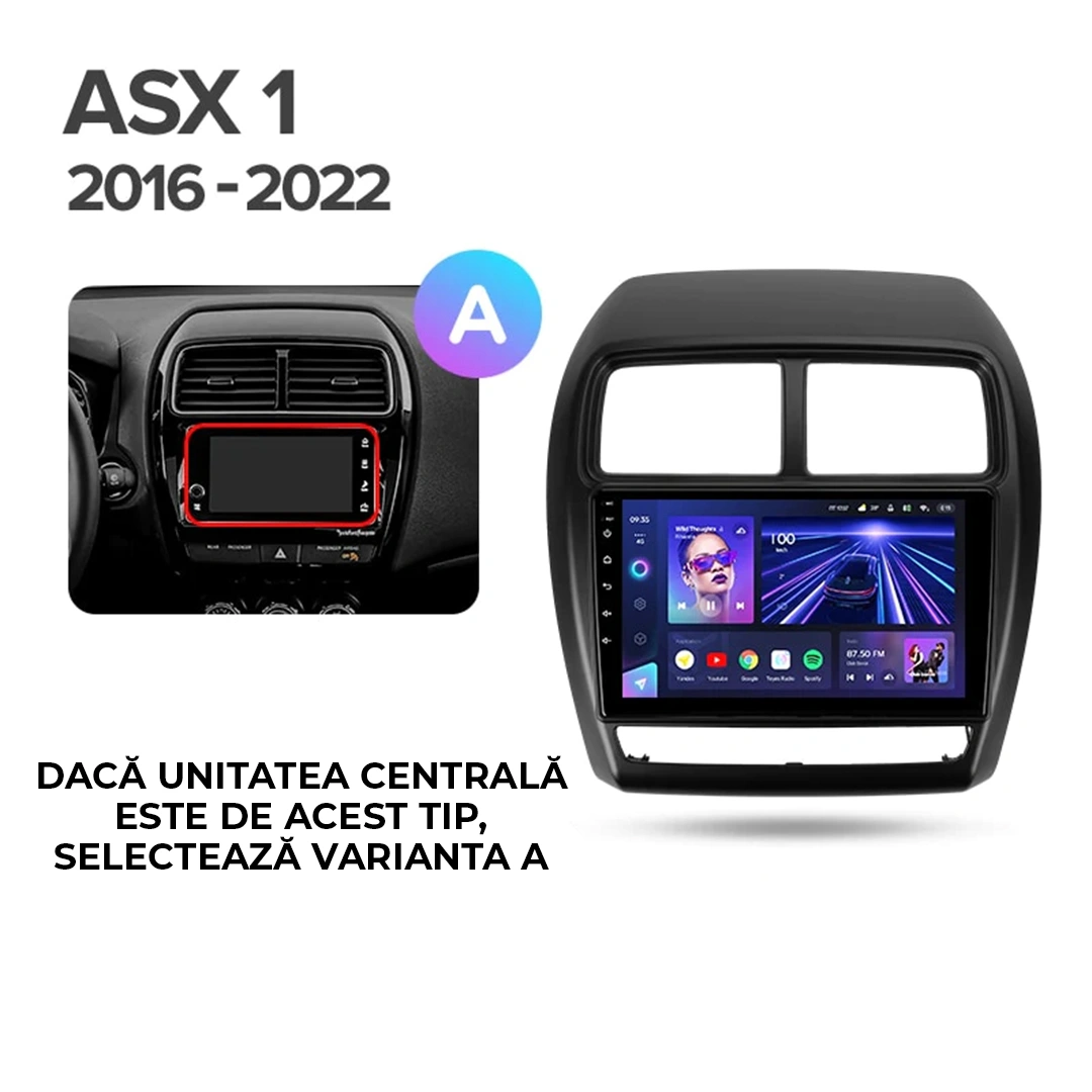 Navigatie Auto Teyes CC4 Mitsubishi ASX 2 2016-2023 6+64GB 9.5" QLED Octa-core 2.7Ghz, Android 4G Bluetooth 5.1 DSP [3]