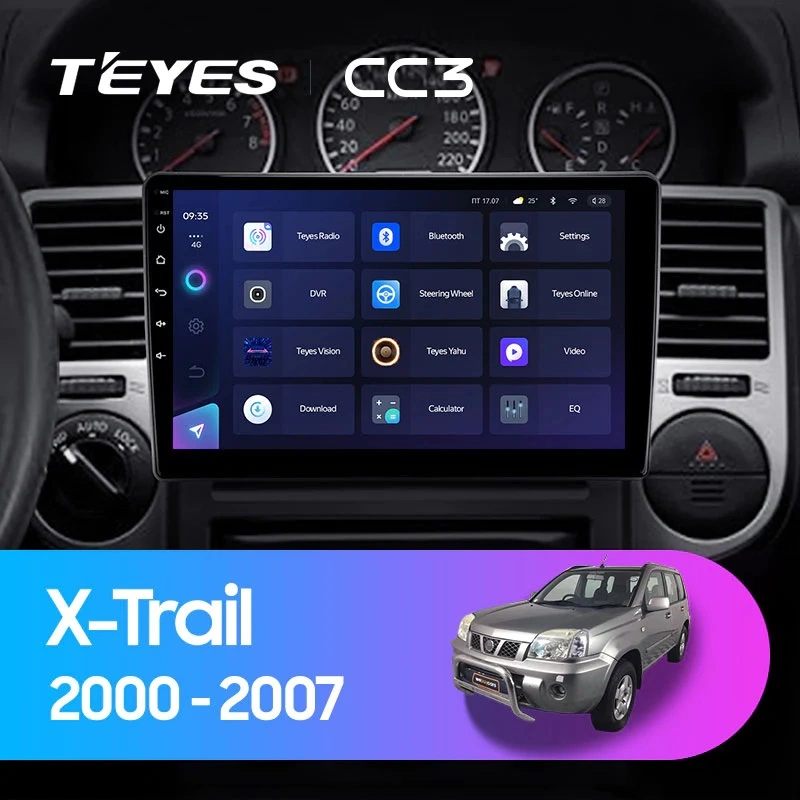 Navigatie Auto Teyes CC4 Nissan X Trail 1 T30 2000-2007 6+64GB 10.36" QLED Octa-core 2.7Ghz, Android 4G Bluetooth 5.1 DSP [2]