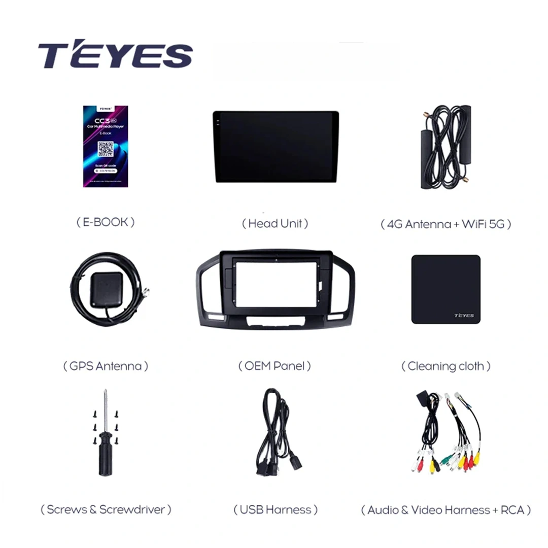 Navigatie Auto Teyes CC4 Opel Insignia 2008-2013 6+64GB 9.5" QLED Octa-core 2.7Ghz, Android 4G Bluetooth 5.1 DSP [4]