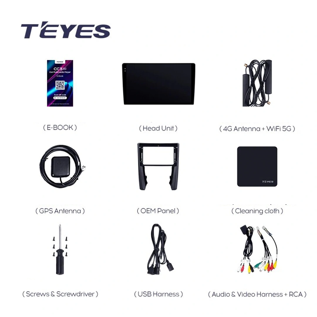 Navigatie Auto Teyes CC4 Porsche Cayman 2005-2012 6+128GB 9.5" QLED Octa-core 2.7Ghz, Android 4G Bluetooth 5.1 DSP [3]