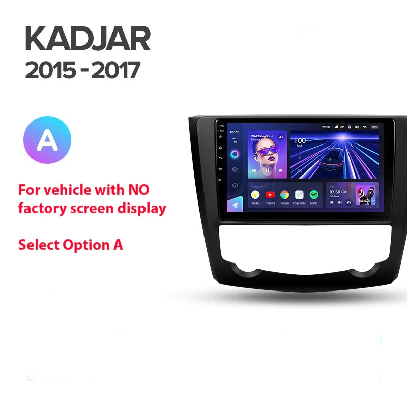 Navigatie Auto Teyes CC4 Renault Kadjar 2015-2017 6+128GB 9.5" QLED Octa-core 2.7Ghz, Android 4G Bluetooth 5.1 DSP [4]
