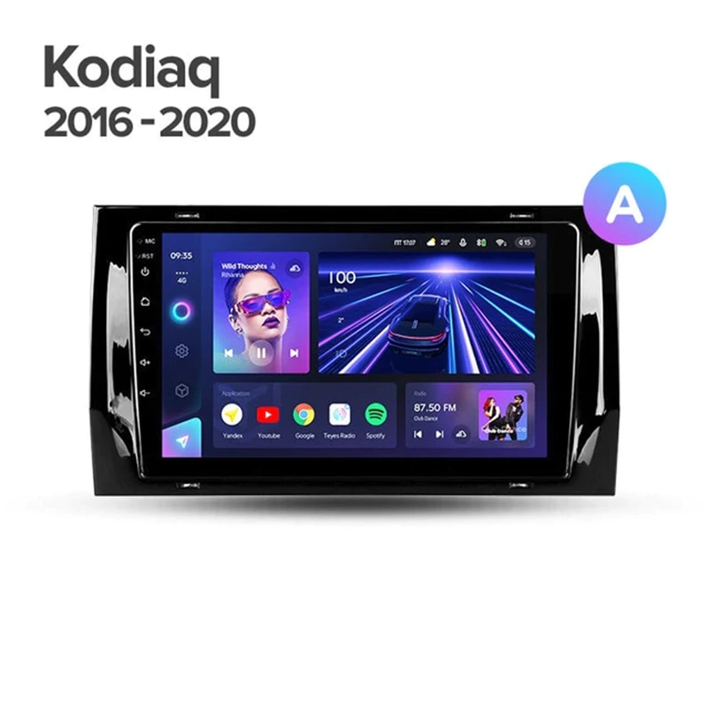 Navigatie Auto Teyes CC4 Skoda Kodiaq 2017-2021 6+64GB 9.5" QLED Octa-core 2.7Ghz, Android 4G Bluetooth 5.1 DSP [3]