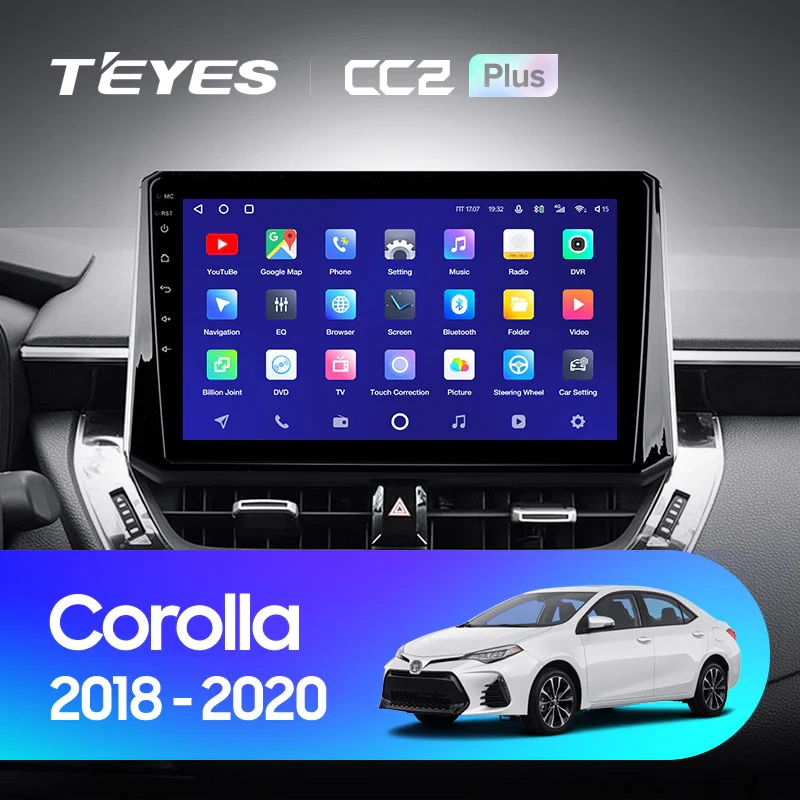 Navigatie Auto Teyes CC4 Toyota Corolla 12 2018-2020 6+64GB 10.36" QLED Octa-core 2.7Ghz, Android 4G Bluetooth 5.1 DSP [2]