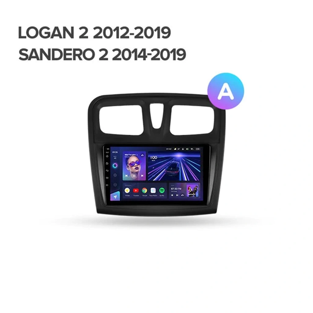 Navigatie Auto Teyes CC4L Dacia Sandero 2 2017-2022 6+64GB 9" QLED Qualcomm 2Ghz, Android 4G Bluetooth 5.1 DSP [2]