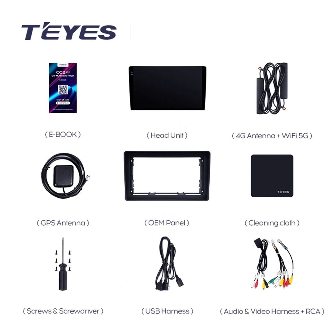 Navigatie Auto Teyes CC4L Fiat Panda 2003-2012 6+64GB 9" QLED Qualcomm 2Ghz, Android 4G Bluetooth 5.1 DSP [4]