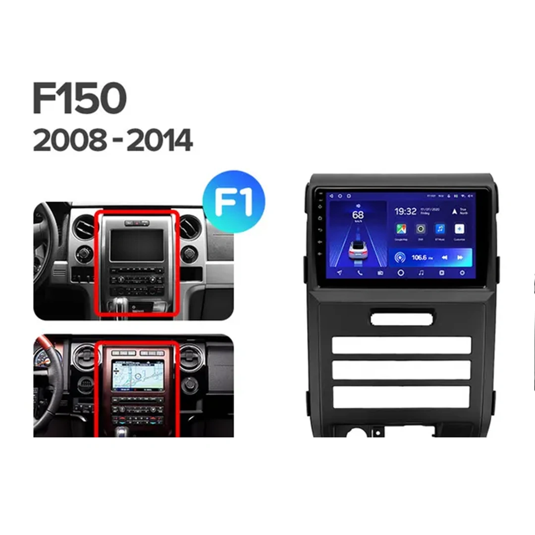 Navigatie Auto Teyes CC4L Ford F150 2009-2014 6+64GB 9" QLED Qualcomm 2Ghz, Android 4G Bluetooth 5.1 DSP [3]
