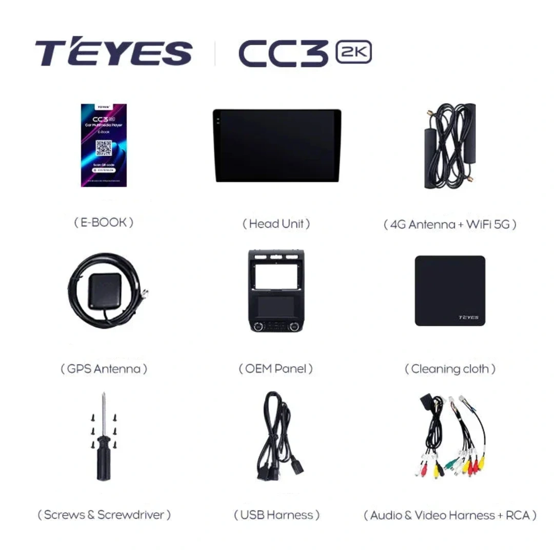 Navigatie Auto Teyes CC4L Ford F150 2015-2020 6+64GB 9" QLED Qualcomm 2Ghz, Android 4G Bluetooth 5.1 DSP [4]