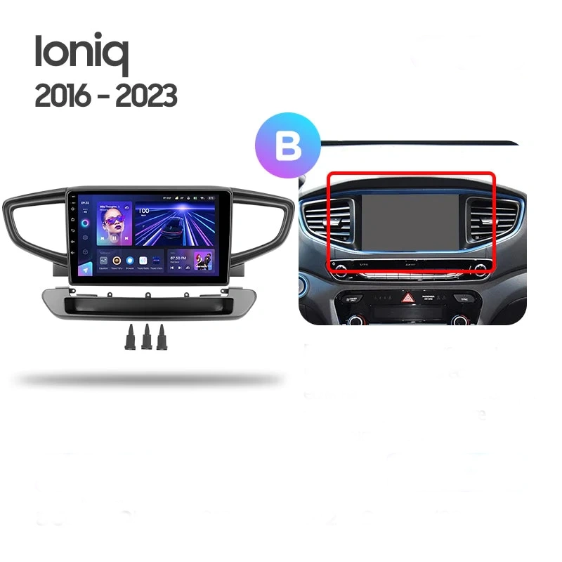 Navigatie Auto Teyes CC4L Hyundai Ioniq 2016-2023 6+64GB 9" QLED Qualcomm 2Ghz, Android 4G Bluetooth 5.1 DSP [3]