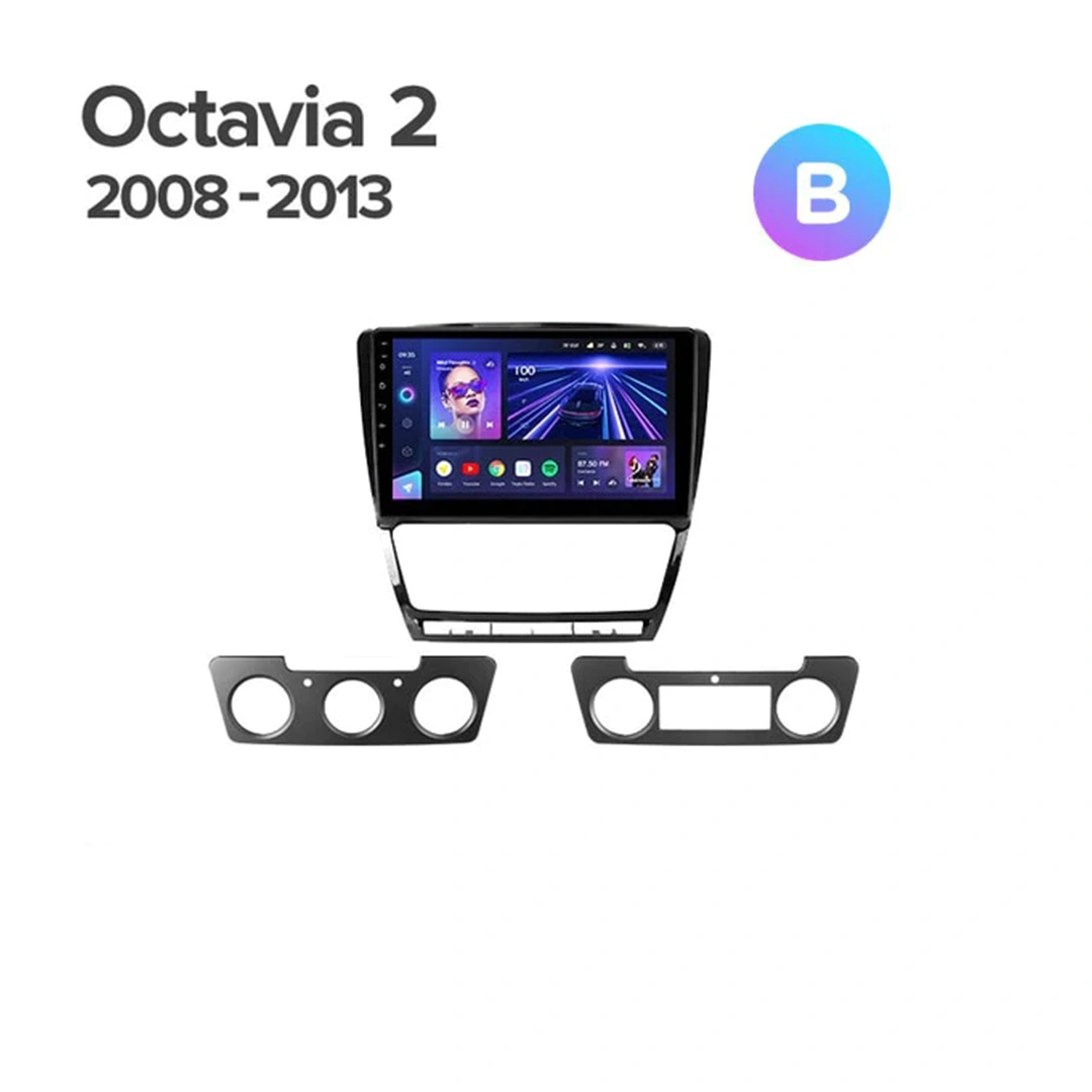 Navigatie Auto Teyes CC4L Skoda Octavia 2 2004-2013 6+64GB 10.2" QLED Qualcomm 2Ghz, Android 4G Bluetooth 5.1 DSP [5]