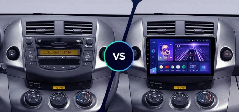 Navigatie Auto Teyes CC4L Toyota RAV4 XA30 2005-2013 6+64GB 9" QLED Qualcomm 2Ghz, Android 4G Bluetooth 5.1 DSP [2]