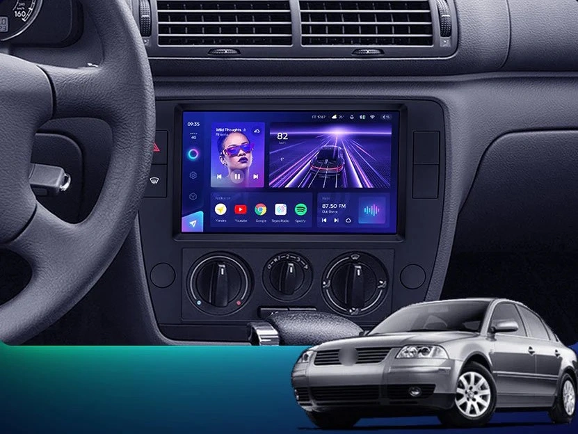 Navigatie Auto Teyes CC4L Volkswagen Passat B5 2000-2005 6+64GB 9" QLED Qualcomm 2Ghz, Android 4G Bluetooth 5.1 DSP [2]
