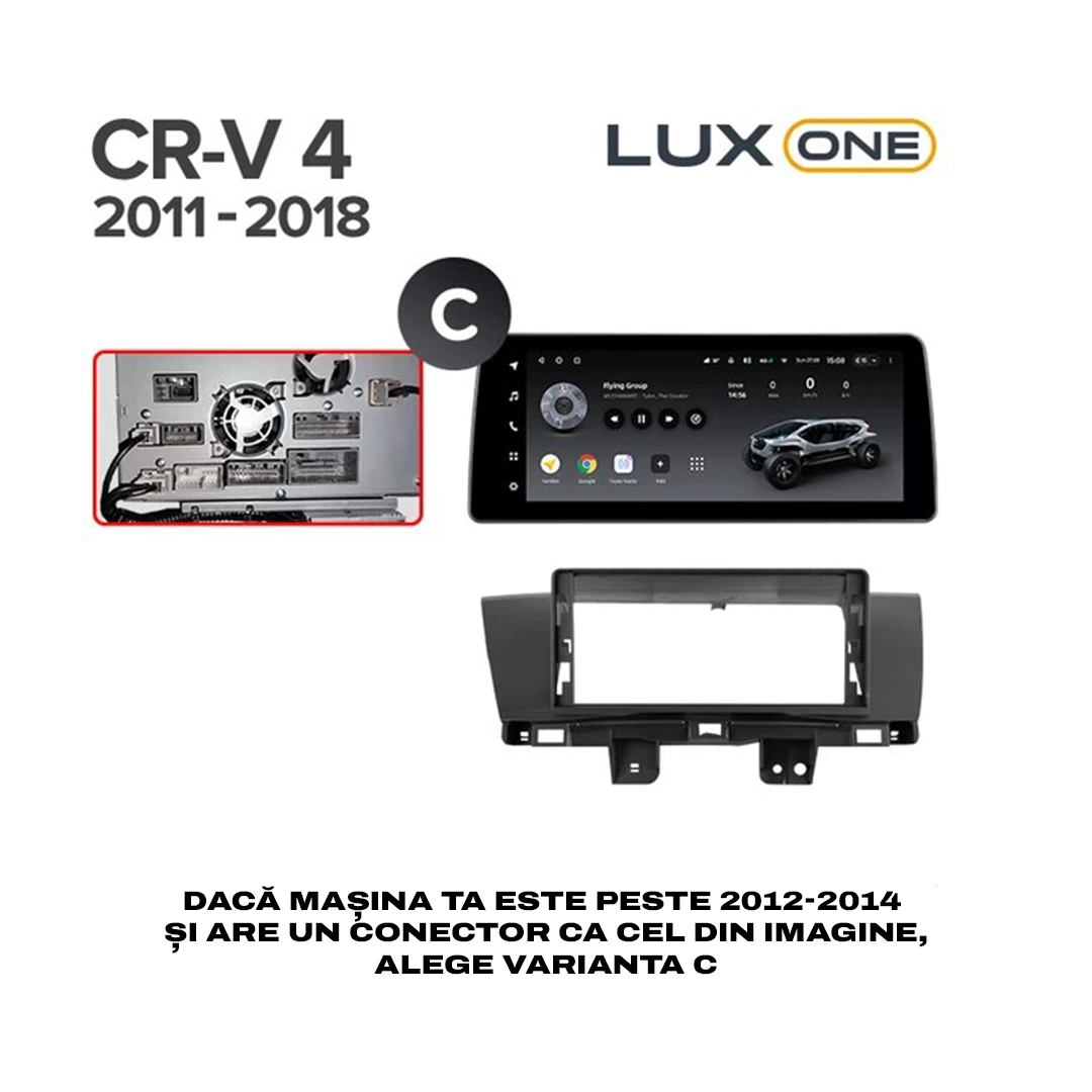 Navigatie Auto Teyes Lux One 360° Honda CR-V 4 2011-2016 6+128GB 12.3" IPS Octa-core 2Ghz, Android 4G Bluetooth 5.1 DSP [10]