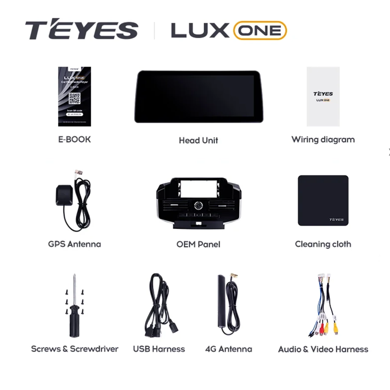 Navigatie Auto Teyes Lux One 360° Toyota Land Cruiser 11 J200 2007-2015 II 6+128GB 12.3" IPS Octa-core 2Ghz, Android 4G Bluetooth 5.1 DSP [11]