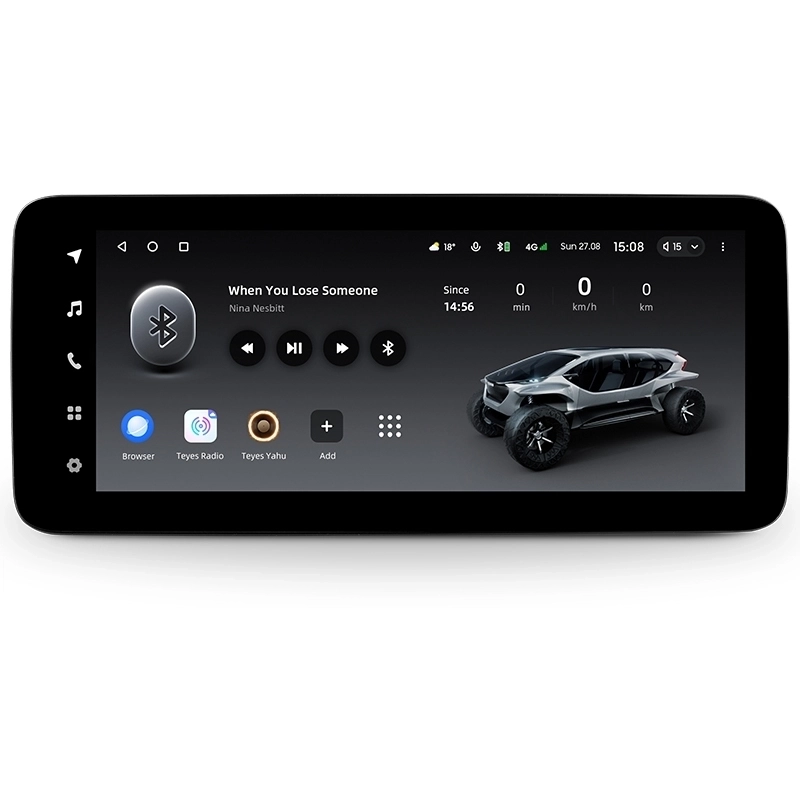 Navigatie auto Teyes Lux One 4+32GB 12.3” IPS Octa-Core 2.0 GHz Android 4G DSP Bluetooth 5.1 [1]